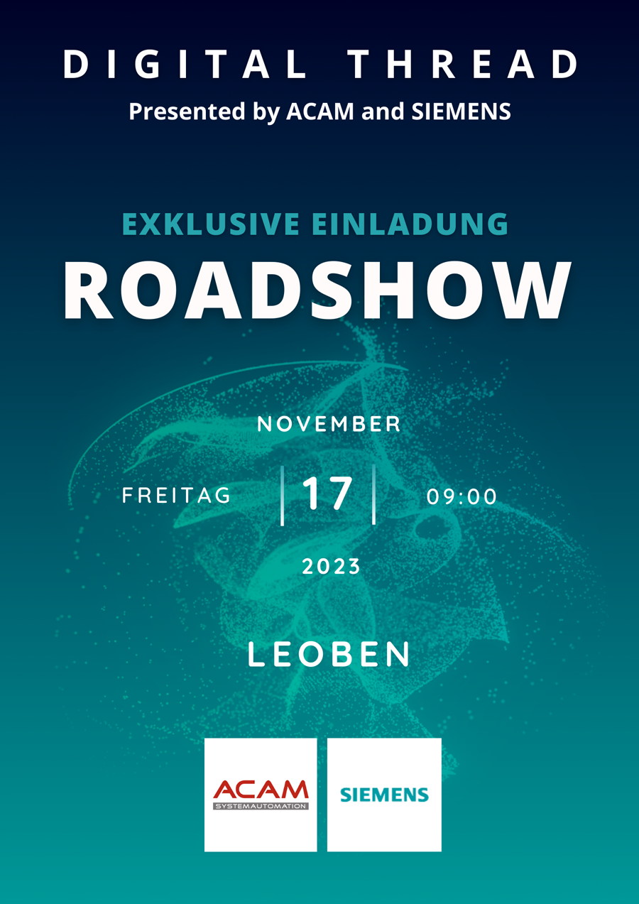ACAM Siemens Roadshow, 17.11.2023